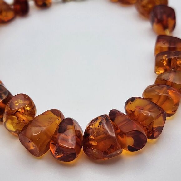 Vintage Baltic Amber Bracelet - Picture 2 of 6